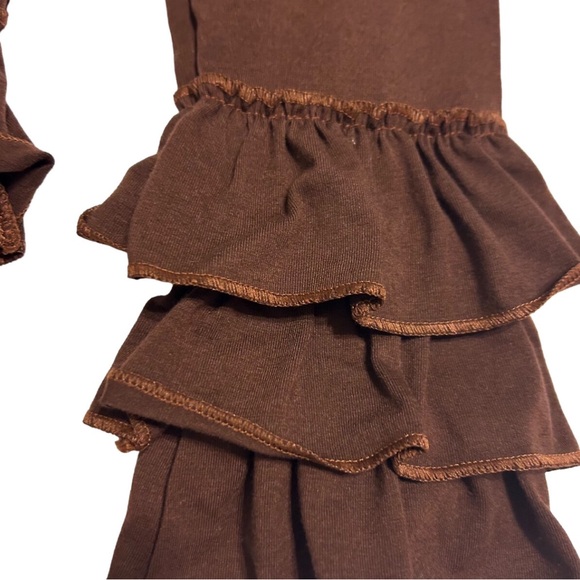 Boutique Thanksgiving tunic ruffle pants bundle with turkey appliqué size 2T - Picture 13 of 15